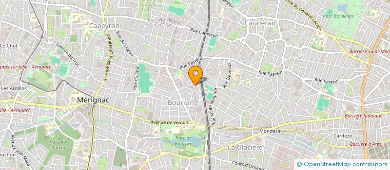 localisation de l'entreprise ATOUT DIAGNOSTICS à BORDEAUX