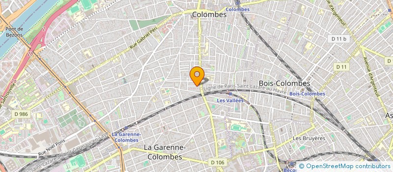localisation de l'entreprise ATOUT(E)CROCHE  COLOMBES