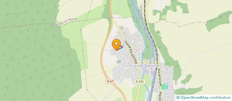 localisation de l'entreprise ATOUT FERMETURE à EURVILLE-BIENVILLE