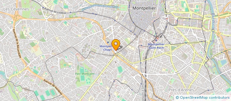 localisation de l'entreprise ATOUT FORME à MONTPELLIER