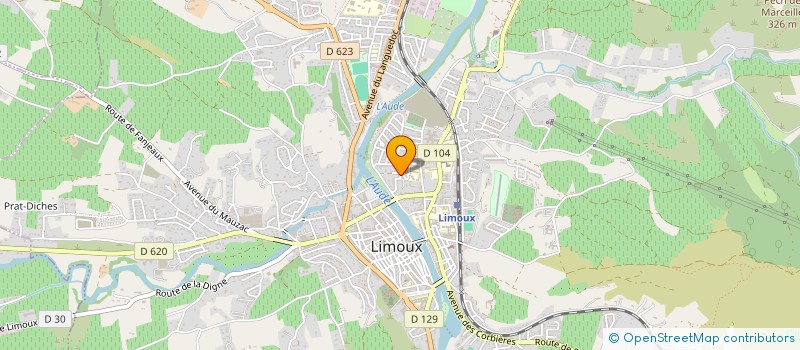 localisation de l'entreprise ATOUT FORME à LIMOUX