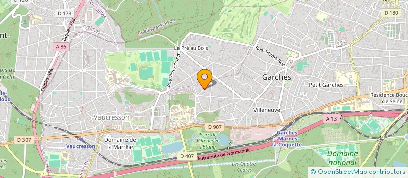 localisation de l'entreprise ATOUT GENRE à GARCHES