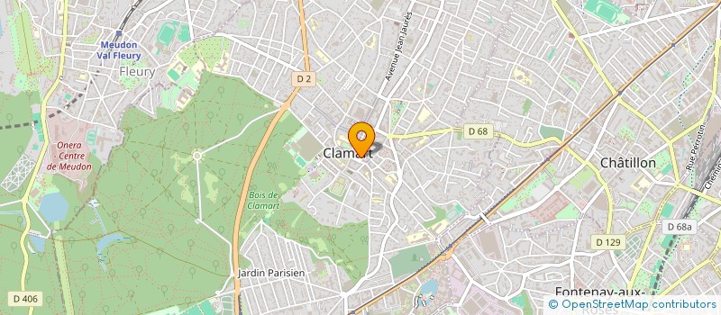 localisation de l'entreprise ATOUT GLOBAL SERVICES  CLAMART