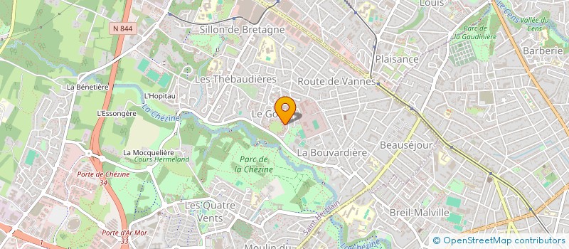 localisation de l'entreprise ATOUT HEURE DISTRIBUTION  SAINT-HERBLAIN