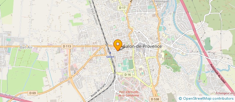localisation de l'entreprise ATOUT INTERIM à SALON-DE-PROVENCE