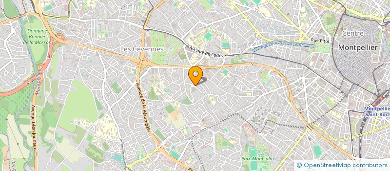 localisation de l'entreprise ATOUT JARDIN à MONTPELLIER