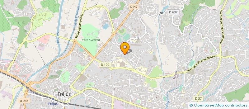 localisation de l'entreprise ATOUT JARDIN à FREJUS