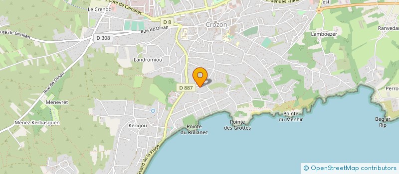 localisation de l'entreprise ATOUT JARDIN CROZON à CROZON