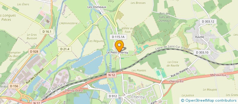 localisation de l'entreprise ATOUT JEU à CHERISY