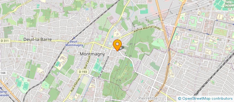 localisation de l'entreprise ATOUT JEUX  MONTMAGNY