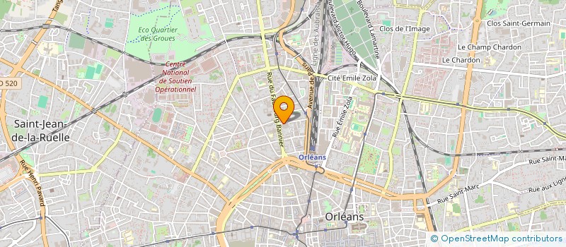 localisation de l'entreprise ATOUT KDO SARL à ORLEANS