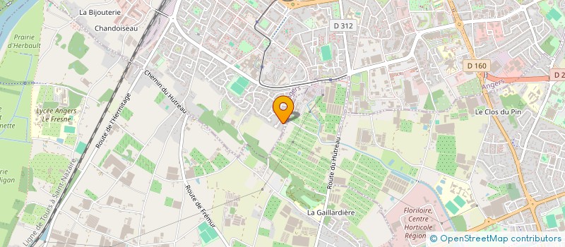 localisation de l'entreprise ATOUT LOC à ANGERS