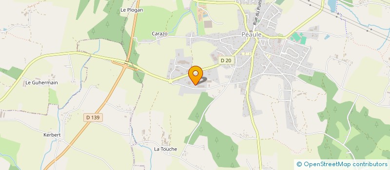 localisation de l'entreprise ATOUT LOCATION à PEAULE