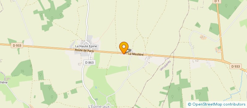 localisation de l'entreprise ATOUT LOGIS à L'EPINE-AUX-BOIS