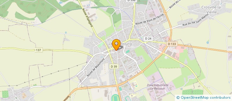 localisation de l'entreprise ATOUT LOISIRS  LE NEUBOURG