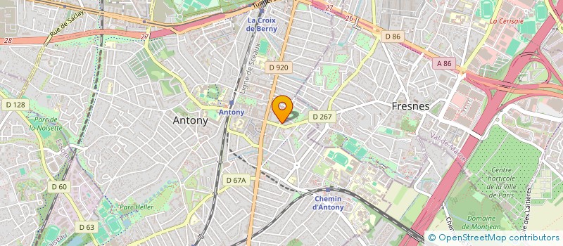 localisation de l'entreprise ATOUT MEDICAL à ANTONY