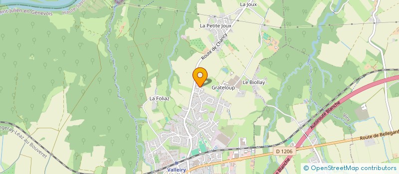 localisation de l'entreprise ATOUT NET  VALLEIRY