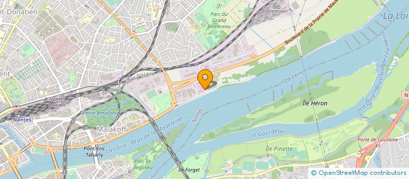 localisation de l'entreprise ATOUT NET à NANTES