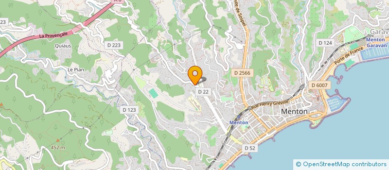 localisation de l'entreprise ATOUT NET SERVICES à MENTON