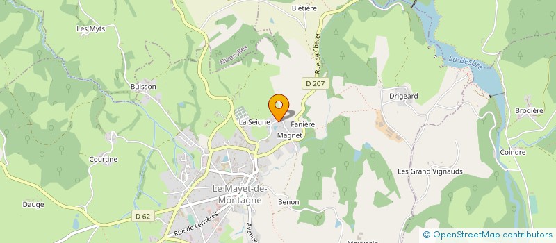 localisation de l'entreprise ATOUT OCCASE EURL à LAPRUGNE