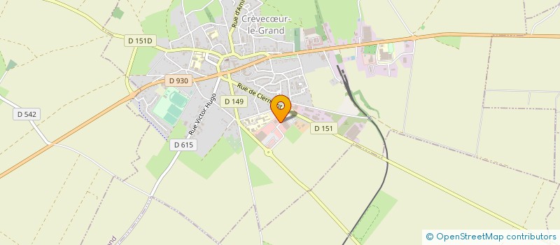 localisation de l'entreprise ATOUT OEIL  CREVECUR-LE-GRAND