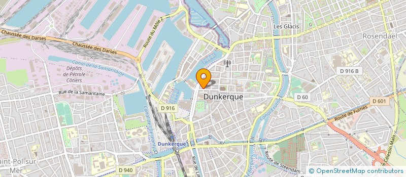 localisation de l'entreprise ATOUT P.C. à DUNKERQUE