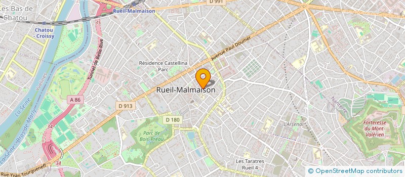 localisation de l'entreprise ATOUT PATTES à RUEIL-MALMAISON