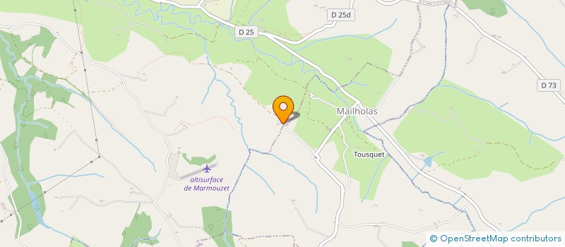 localisation de l'entreprise ATOUT PAYSAGE à RIEUX