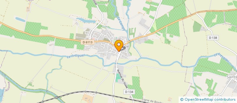 localisation de l'entreprise ATOUT-PIQUE à ALZONNE