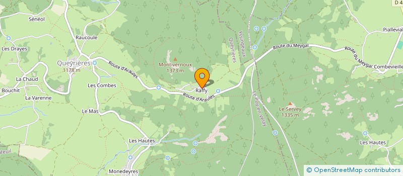 localisation de l'entreprise ATOUT PISCINE TRAVAUX  QUEYRIERES