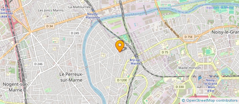 localisation de l'entreprise ATOUT PREVENTION à ARCUEIL