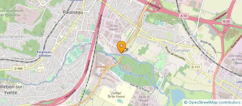 localisation de l'entreprise ATOUT PROMOTION à PALAISEAU