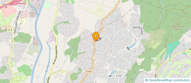 localisation de l'entreprise ATOUT PROPRE NETTOYAGE à FREJUS