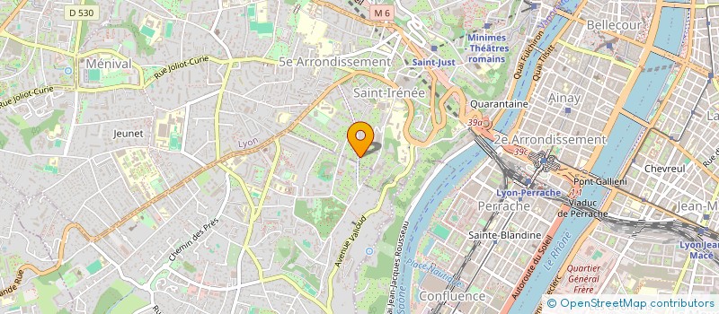 localisation de l'entreprise ATOUT RENOV' à LYON