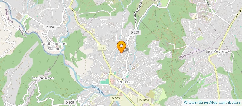 localisation de l'entreprise ATOUT SAVOIR  PEGOMAS