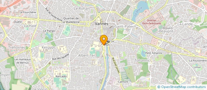 localisation de l'entreprise ATOUT SECRETARIAT à VANNES
