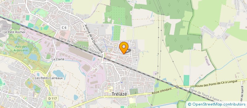 localisation de l'entreprise ATOUT SERVICE & CIE à TRELAZE