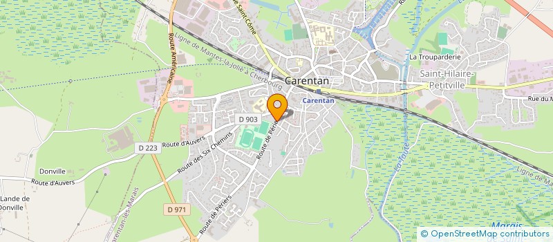 localisation de l'entreprise ATOUT SERVICE DE RESTO  TERRE-ET-MARAIS