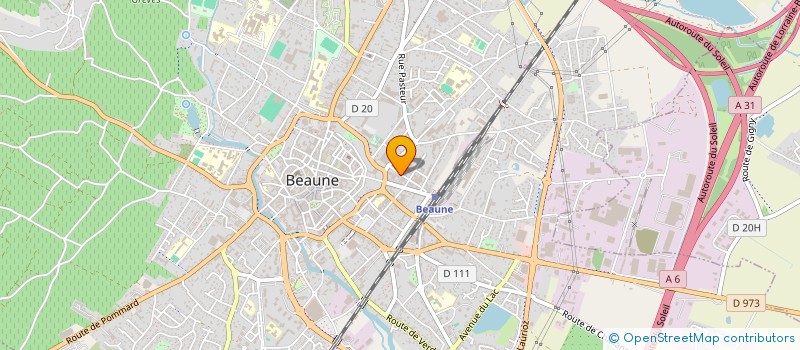 localisation de l'entreprise ATOUT SERVICE ENTRETIEN à BEAUNE