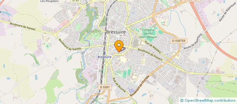 localisation de l'entreprise ATOUT SERVICES  BRESSUIRE