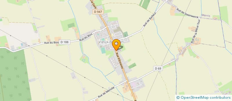 localisation de l'entreprise ATOUT SIGN  VIEUX-BERQUIN