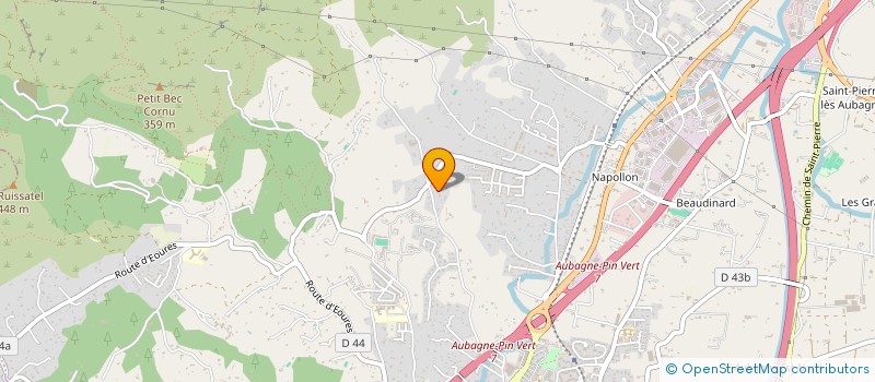 localisation de l'entreprise ATOUT SOULEU  AUBAGNE