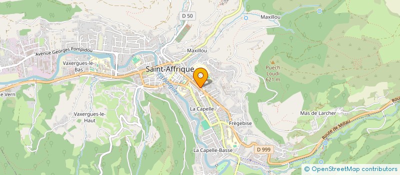 localisation de l'entreprise ATOUT SPORT  SAINT-AFFRIQUE