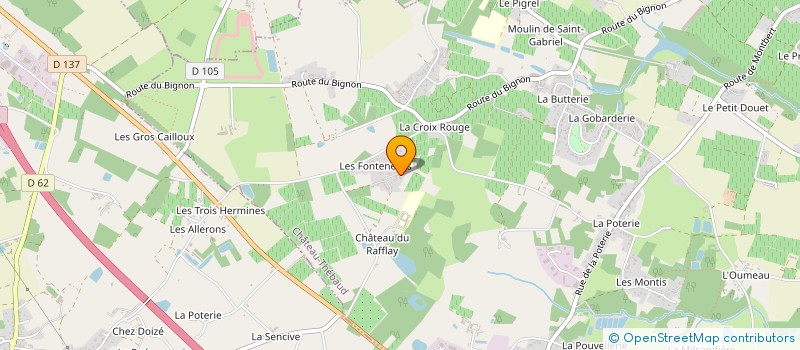 localisation de l'entreprise ATOUT SUD ENTRETIEN à CHATEAU-THEBAUD