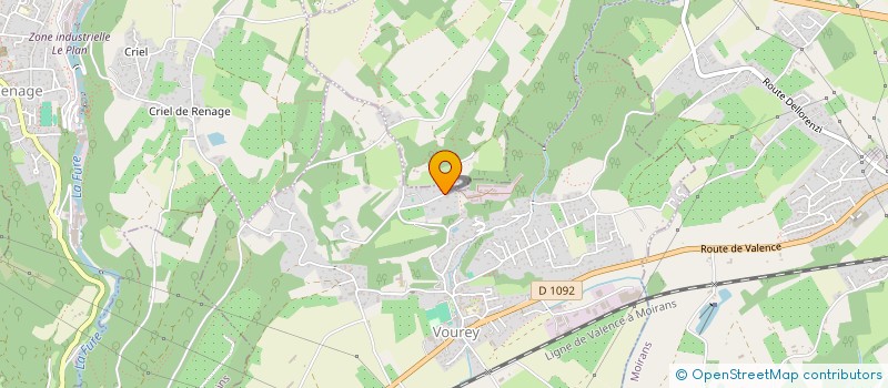 localisation de l'entreprise ATOUT-TAJ  VOUREY