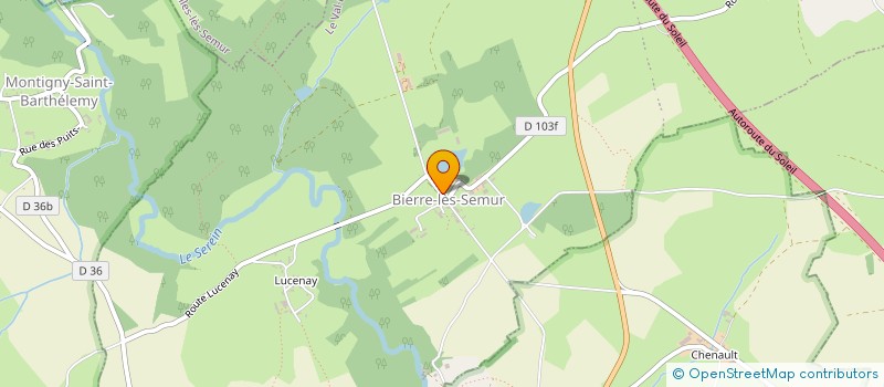 localisation de l'entreprise ATOUT-TAXI  LE VAL-LARREY