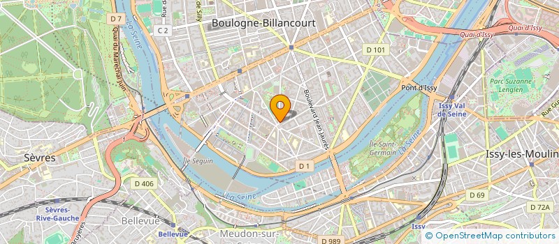 localisation de l'entreprise ATOUT TELEPHONIE à BOULOGNE-BILLANCOURT