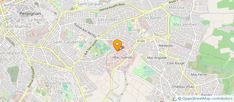 localisation de l'entreprise ATOUT TERRAIN à CABESTANY