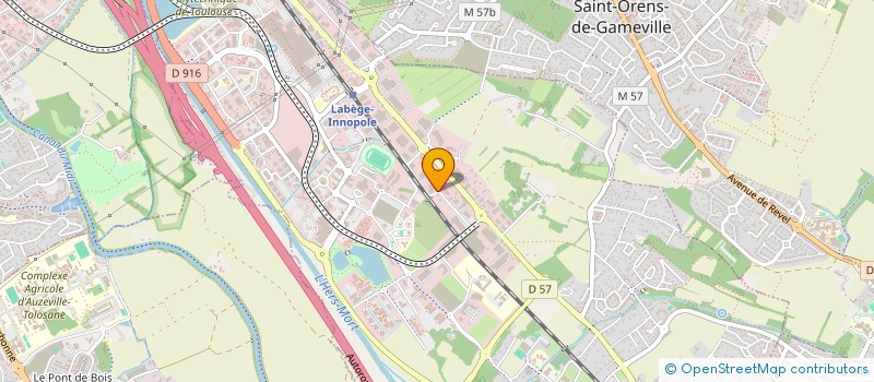 localisation de l'entreprise ATOUT TEX  LABEGE