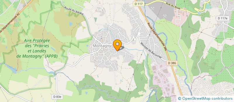 localisation de l'entreprise ATOUT TOIT à MONTAGNY